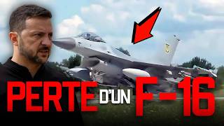 LUKRAINE PERD SON PREMIER F16 ET SON PILOTE [upl. by Darcee275]