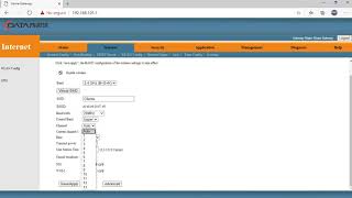 Configuración de la red inalámbrica ONU ONT CDATA [upl. by Enoek778]