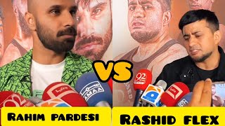 Rahim pardesi VS Rashid flex Rahim fight against Rashid rahimpardesi rashidflex boxing fighting [upl. by Hagep]