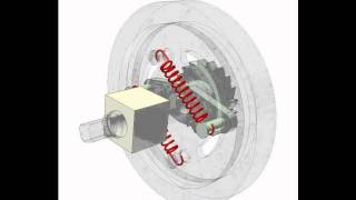 Mechanism for converting interrupted rotation to continuous rotation 1 [upl. by Bechler726]