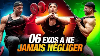 6 EXOS de MUSCU QUE TU NE FAIS JAMAIS  pauvre toi 😩😢 [upl. by Ellah]