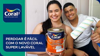 Perdoar é fácil com o Novo Coral Super Lavável [upl. by Refannej727]