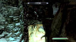 Skyrim  RE Skyrim Glitches Out of Reeking Cave [upl. by Anhoj]