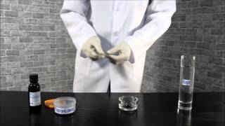 Бурная реакция марганцовки с глицериномThe reaction of potassium permanganate with glycerol [upl. by Donoho]