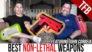 Three Best NonLethal Weapons ft John Correia at SHOT Show 2022 [upl. by Aititel]