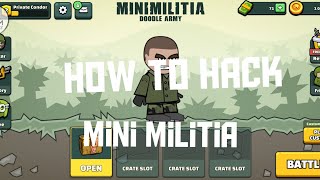 How to Hack Mini Militia very easy trick [upl. by Erwin]