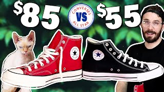 Converse All Star VS Chuck 70 CUT IN HALF [upl. by Pauwles669]