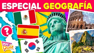 30 Preguntas de Geografía que Debes Saber 🌍🤓  Test Cultura General 🧠  PlayQuiz Trivia [upl. by Nylaret]