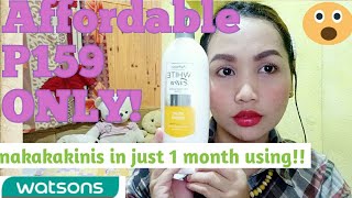 AVININE WHITE EXTRA HONEST QUICK REVIEW PhilippinesJhaJha [upl. by Biagi511]