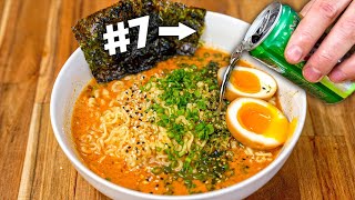 7 Cheap and Easy Ramen Noodle Hacks [upl. by Arim]