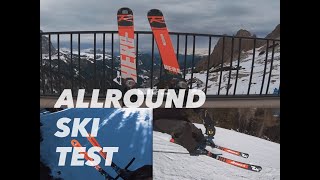 Allround ski review 2019 Atomic X9 vs Noridca GSR vs Rossignol Elite MT [upl. by Zerk]