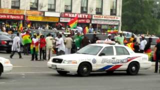 GHANA vs USA World Cup 2010 fans ecstatic [upl. by Tippets]