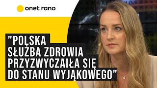 Powódź niszczy gabinety lekarskie quotOni nie myślą o sobie Martwią się że nie dotrą do pacjentówquot [upl. by Alayne]