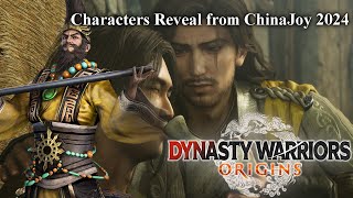 Dynasty Warriors Origins  Characters Reveal from ChinaJoy 2024 Showcase [upl. by Enileme]