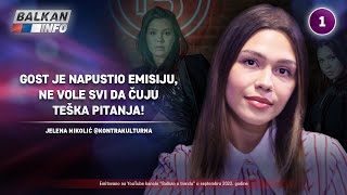 INTERVJU Kontrakulturna  Gost je napustio emisiju ne vole svi da čuju teška pitanja 1092022 [upl. by Kremer227]