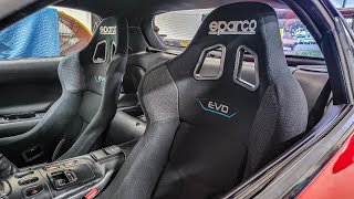 Sparco Seats EVO QRT InstallReview [upl. by Feetal]