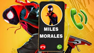 ☎️Llamada Increible falsa de MILES MORALES  SpiderMan📞🕸  MILES MORALES te esta llamando🕷 [upl. by Legnalos]