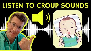 Doctor explains Croup with real example of Croup sounds  Barking Cough in children [upl. by Aniral]