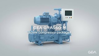 GEA Grasso M Screw Compressor Unit for Industrial Refrigeration [upl. by Aprile206]