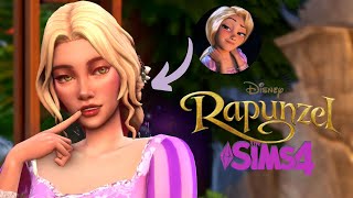 💜 Roszpunka 💜  The Sims 4 CAS  CC Links [upl. by Kazue]