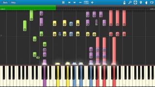 Aretha Franklin  Respect Piano Tutorial  Synthesia  How to play [upl. by Ennirroc]