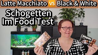 Schogetten Test Latte Macchiato vs Black amp White – Der Geschmackssieger [upl. by Atteuqal947]