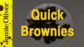 Jamie Olivers SuperQuick Brownies  EAT IT [upl. by Grant]