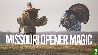 First Day Fans Missouri Eastern Gobbler Success [upl. by Aysan]