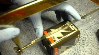 Cutting open a six volt lantern battery 6 Volt Battery Hack [upl. by Odlavso]