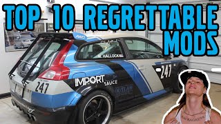 My Volvo C30 Top 10 Regrettable Modifications [upl. by Ennahgiel]