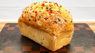 Jalapeño Chilli Loaf The ultimate sandwich bread [upl. by Wallis]