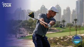 Bryson DeChambeaus driver golf swing in Slow Motion [upl. by Enimisaj336]