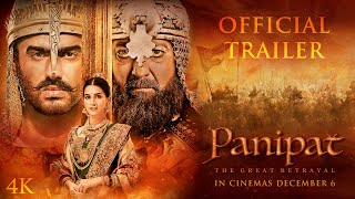 Panipat  Official Trailer Sanjay Dutt Arjun Kapoor Kriti SanonAshutosh GowarikerIn Cinema Now [upl. by Rosenzweig506]