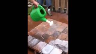 How To Apply EcoFriendly Paver Cleaner [upl. by Hawthorn]