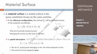 Continuum Mechanics  Ch 1  Lecture 12  Control and Material Surfaces [upl. by Saied118]