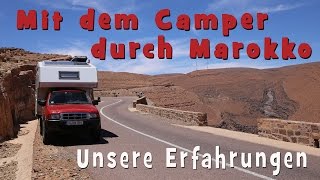 Mit dem Camper durch Marokko  Infos Tipps  VERLOSUNG [upl. by Julieta698]