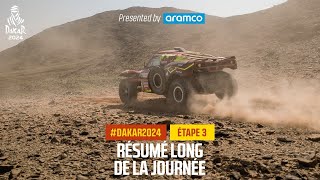 Le résumé de lÉtape 3 présenté par Aramco  Dakar2024 [upl. by Persse]