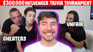 How DAmelio Family Cheated In MrBeasts 300000 Influencer Trivia Tournament [upl. by Lazar]