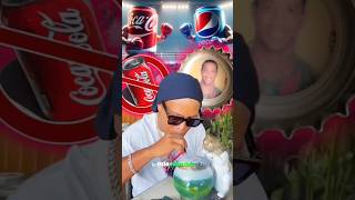 Por isso a CocaCola BANIU Ronaldinho para sempre ronaldinhogaucho pepsi ronaldinhoskills [upl. by Fabrianna965]