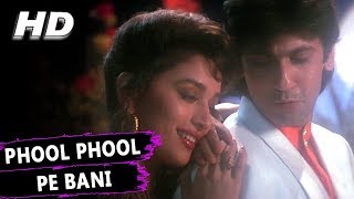 Phool Phool Pe Bani Teri Tasveer  Kavita Krishnamurthy Udit Narayan  Phool Songs  Madhuri [upl. by Gollin]