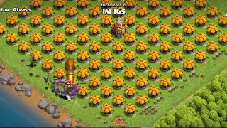 Dragon vs goblin town hall  clash of clan fun gameplay clashofclans coc goblin [upl. by Gintz]