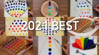 2021 BEST Acrylic Painting Tutorial Video｜Satisfying Relaxing ASMR [upl. by Margery]