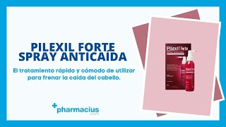 PILEXIL FORTE SPRAY ANTICAÍDA componentes beneficios aplicación [upl. by Kincaid53]