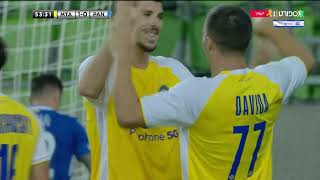 UEFA Europa League O Davida goal Maccabi Tel Aviv 20 Panevezys [upl. by Eiramit]