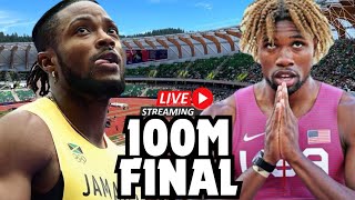 100M MEN’S FINAL LIVE Paris 2024 Olympics Watchalong [upl. by Rochus]