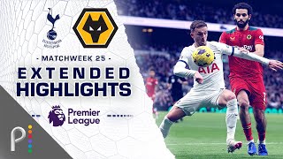 Tottenham Hotspur v Wolves  PREMIER LEAGUE HIGHLIGHTS  2172024  NBC Sports [upl. by Yrhcaz962]