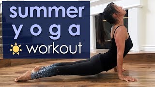 Power Yoga Workout for Your Best Summer Body [upl. by Melmon276]