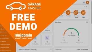 FREE Garage Management System Demo  Mojoomla [upl. by Enomahs]