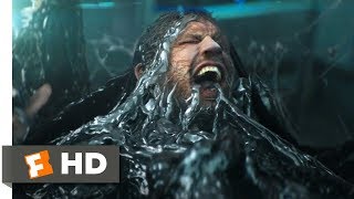 Venom vs Riot  Final Battle Scene  Venom 2018 Movie CLIP HD [upl. by Nonnahsal]