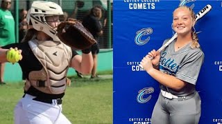 Presley Tipton  Cottey College Softball Commit [upl. by Katrine904]